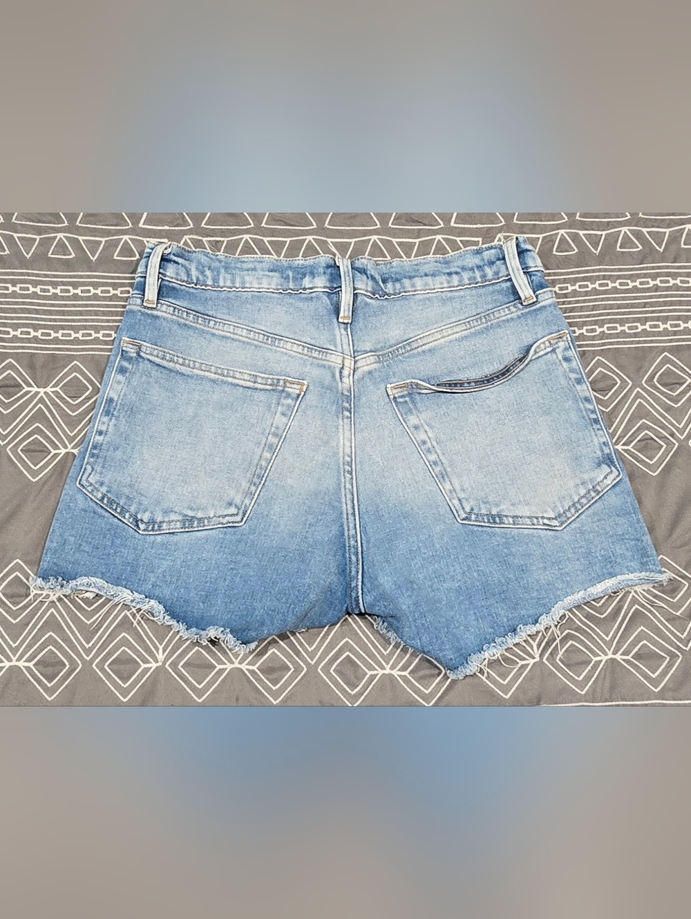 FRAME Denim Le Brigette High Waisted Shorts Size 26 - Picture 5 of 8